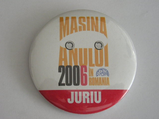M3 I 25 - Iinsigna - tematica auto - Masina anului 2006 in Romania