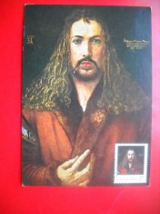 HOPCT MAXIMA ROMANIA NR 1265 ALBRECHT DURRER -AUTOPORTRET-PICTURA