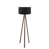 Lampadar PWL-1059, E27 nuc-negru, 38x140 cm