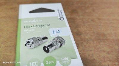 Conector IEC (coaxial) foto