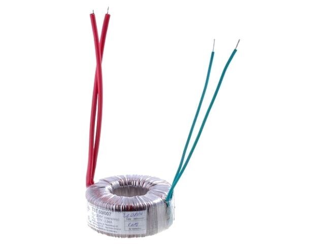 Transformator Toroidal 50VA 230V 17V 2.94A Cabluri