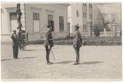 Regele Carol al II-lea la Timișoara, Școala de artilerie foto