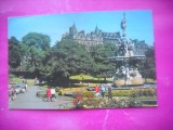 HOPCT 17270 PRINCES STREET GARDENS -EDINBURGH IN 1973- SCOTIA -UK -STAMPILA / TIMBRU --EUROPA -CIRCULATA
