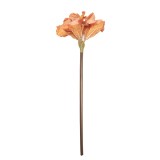 Cumpara ieftin Floare artificiala portocalie maro 16x16x65 cm