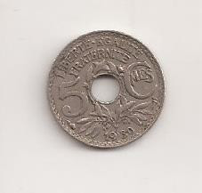 Moneda Franta - 5 Centimes 1930 v1 foto