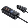 Incarcator Auto Toocki 2A+2C, 120W, 3A, 2 x USB-A - 2 x USB-C, Negru TCC2C2AXJ01, Universal
