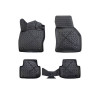 Covorase Auto Cauciuc Tip Tavita ALM Seat Leon 4 (2021-2025) Manuala. Presuri Interior Negre, Margine Inalta, Fixare Podea