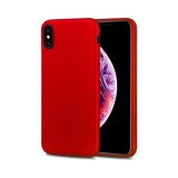 Husa silicon slim Iphone X - Rosu, ALC MOBILE