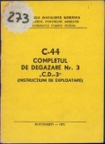 C423 C-44 Completul de degazare Nr 3 CD-3 (instrucțiuni de exploatare), 1971