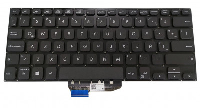 Tastatura laptop noua Asus VivoBook Flip TP412 TP412U TP412FA Black without Frame US foto