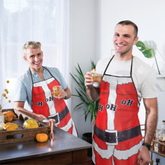 Şorţ de bucătărie model Crăciun - bărbaţi