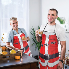 Şorţ de bucătărie model Crăciun – bărbaţi