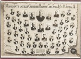 HST P594 Alexandru Ciura și absolvenții Liceului Gheorghe Barițiu, Cluj, 1930-1931