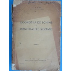 ECONOMIA DE SCHIMB IN PRINCIPATELE ROMANE-G.ZANE