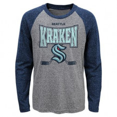 Seattle Kraken tricou cu măneci lungi pentru copii Stick Up LS Triblend Raglan - Dětské M (10 - 12 let)