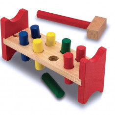 Banc de lucru cu ciocanel Melissa and Doug