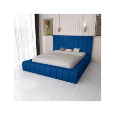 PAT COD 01 ALBASTRU 160x200 + SALTEA 160X200
