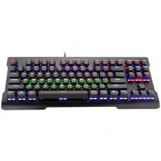 Tastatura gaming mecanica Redragon Visnu, Iluminare LED, Negru