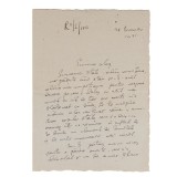 Nicolae Iorga, scrisoare expediată unui coleg, 28 decembrie 1921