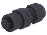 Mufă M12 8 PIN Mamă DeviceNet/CANopen Pe Cablu IP68