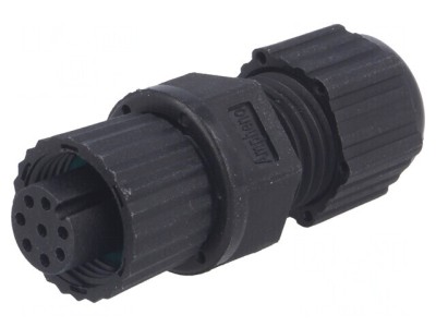 Mufă M12 8 PIN Mamă DeviceNet/CANopen Pe Cablu IP68 foto