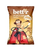 Popcorn cu caramel sarat bio 60g Bettr