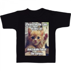 Tricou &amp;quot; Don&amp;rsquo;t make fun on the corona &amp;quot; foto