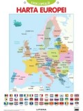 Harta Europei. Descopera! (planse educationale)/***