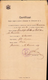 HST A936 Certificat de naștere 1929 Căvăran
