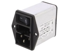 Conector Alimentare AC SCHURTER 6A 250VAC Soclu Tată C14 3-102-852