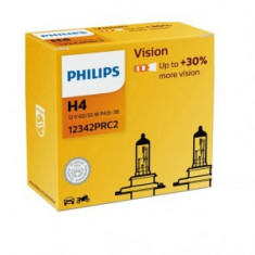 Set de 2 becuri H4 12V 60/55W P43t PREMIUM PHILIPS