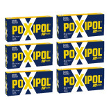 6x Poxipol 10 minute, Adeziv rezistent, Lipici pentru plastic, ciment, fier 14ml