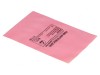 Pungă de protecție ESD roz 355x305mm 100 bucăți