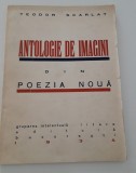 Carte veche Avangarda Teodor Scarlat Antologie de imagini din poezia noua