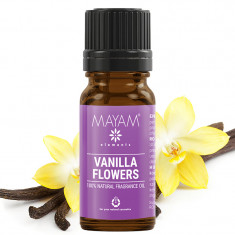 Ulei natural parfumant de flori de vanilie M-1360, 10 ml, Mayam