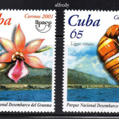 CUBA 2001, Fauna, Flora, serie neuzata, MNH
