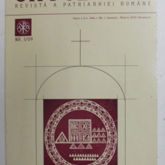 ORTODOXIA - REVISTA PATRIARHIEI ROMANE , SERIA A - II -A , ANUL I , NR. 1 , IANUARIE- MARTIE , 2009