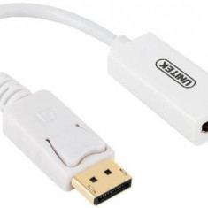 Cablu Unitek 4K, DisplayPort Tata- HDMI Mama