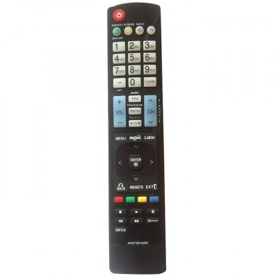 Telecomanda Universala Pentru TV LG, RM-266, Negru foto