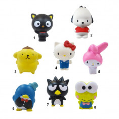 SET 8 X Jucarii Squish Me Sanrio , Pikachu, Hello Kitty &amp;amp; Friends, 7 cm foto