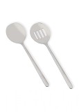 Cumpara ieftin Set ustensile servire 2 bucati CKB0257 Argintiu 25x25 cm