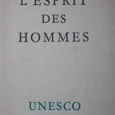 DANS L ESPRIT DES HOMMES UNESCO 1946 1971