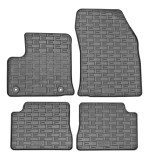 Set covorase auto din cauciuc Opel E- Corsa F 2019-; Peugeot E-208 2 2019-; DS3 Crossback E-Tense 2019-; Lancia Ypsilon (L21) 2024- Electric, Negre