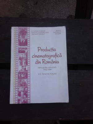 PRODUCTIA CINEMATOGRAFICA DIN ROMANIA, FILMOGRAFIE ADNOTATA 1930-1948, FILMUL DE FICTIUNE foto