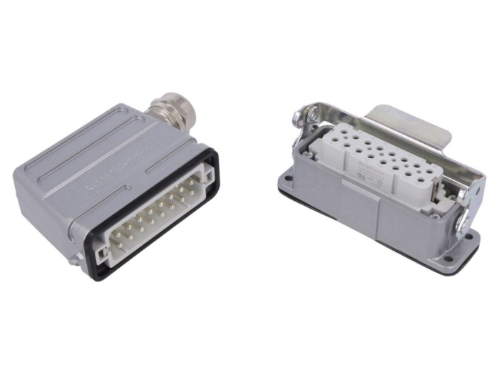 Conector HDC 16 Pini 16+PE A16