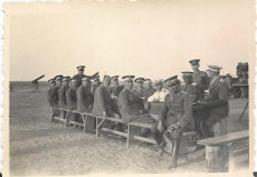 Fotografie ofiteri romani artilerie antiaeriana anii 1930 foto