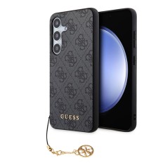 Husa originala Guess Samsung Galaxy S24 Plus Hardcase 4G Charms Collection, negru, GUHCS24MGF4GGR foto