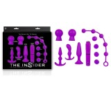 Cumpara ieftin Set Jucarii Erotice The Insider, Violet, 7 Buc., Nmc