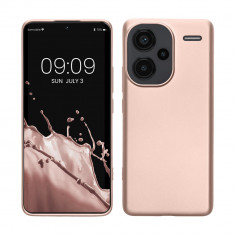 Husa Kwmobile pentru Xiaomi Redmi Note 13 Pro Plus 5G, Roz, Silicon, KWM000020KJ003C