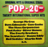 Vinil Various &lrm;&ndash; POP 20 - 20 International Super Hits (-VG)